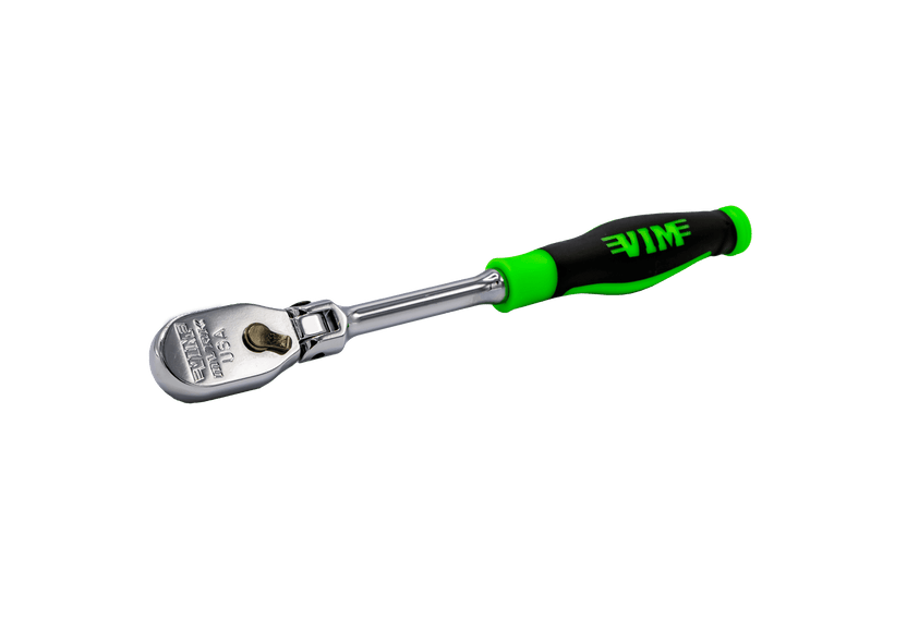 VIM Tools- MVRK 1/4" Drive 6" Flex Head Ratchet Secondary image