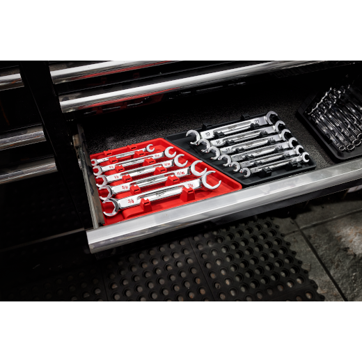 5pc Double End Flare Nut Wrench Set - SAE Secondary image