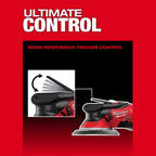 Milwaukee Tool Milwaukee Tool M12 FUEL 12V Lithium-Ion Brushless Cordless 6 Inch Random Orbital Sander 3/32 Inch Kit