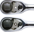 3/8 Sq. Dr. Ratchet Handle 72 teeth Flexible Head 280mm Z-series