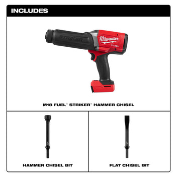 PREORDER: M18 FUEL™ STRIKER™ Hammer Chisel