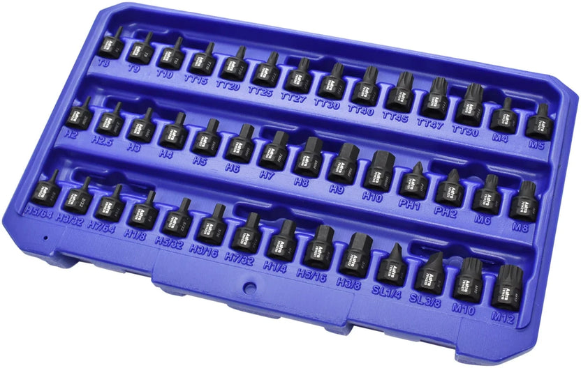 Astro Pneumatic 42pc 1/4" Drive Low Profile Nano Impact Bit Socket Set Main image