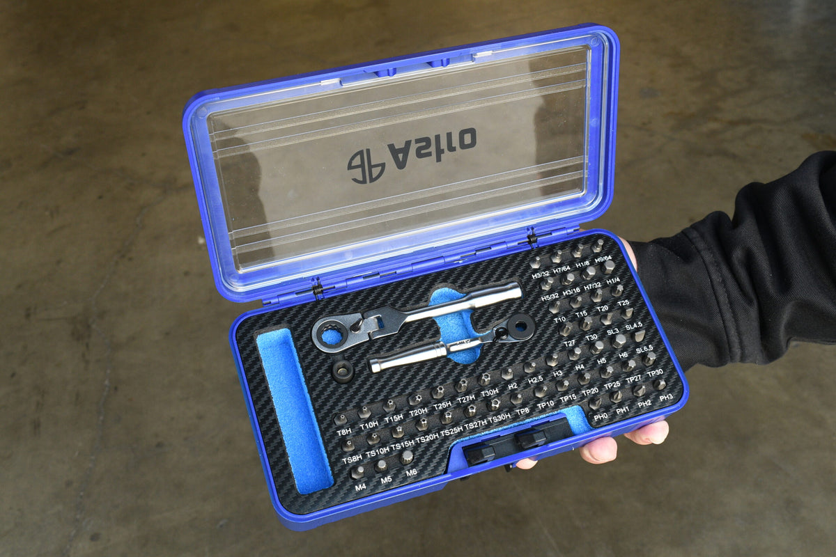 54-Piece Nano Bit Set w/ Reversible Flex-Head & Bit Ratchets
