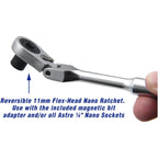 54-Piece Nano Bit Set w/ Reversible Flex-Head & Bit Ratchets