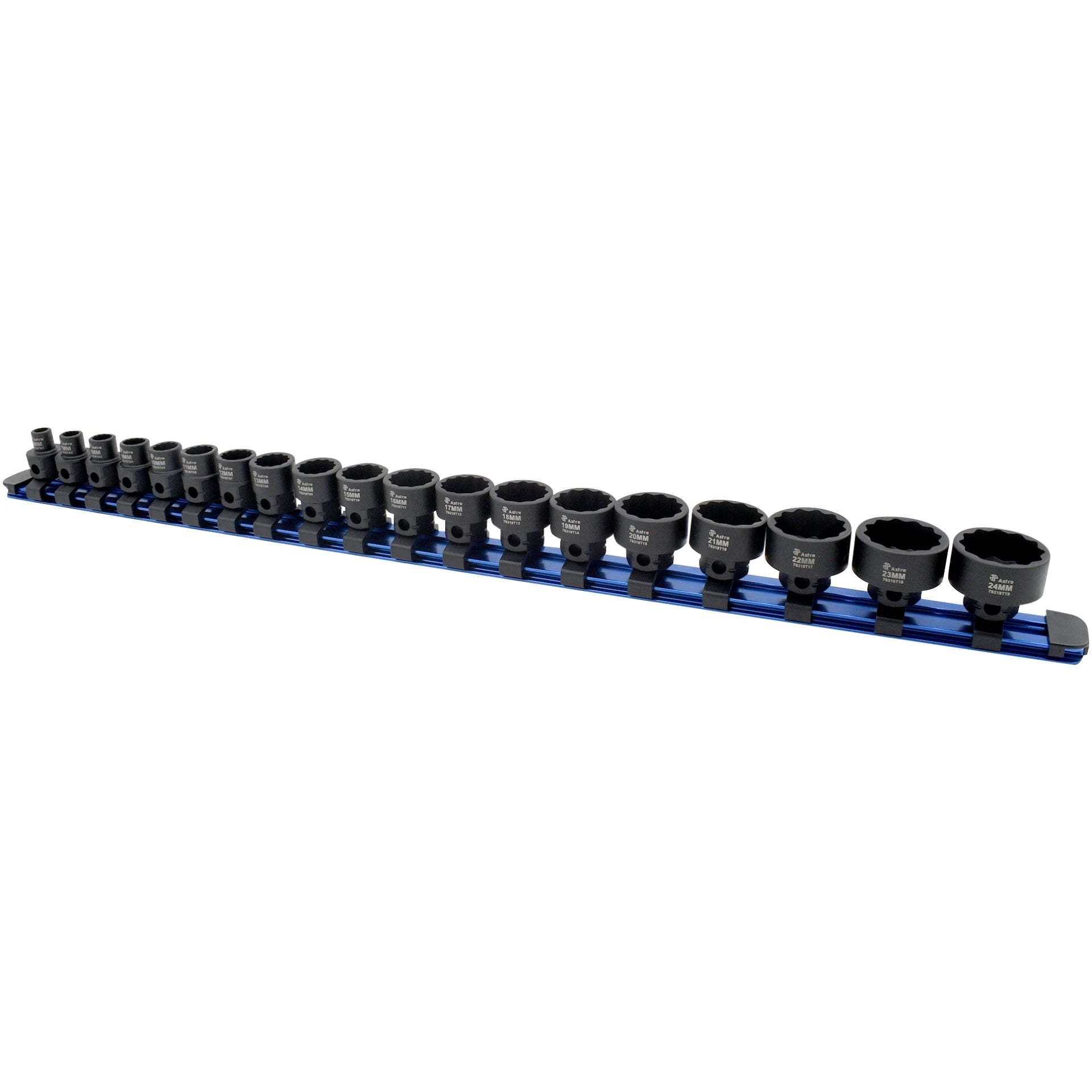 19-Piece 12-Point 3/8″ Drive Nano Impact Sockets 6 -24mm – No Skips Main image