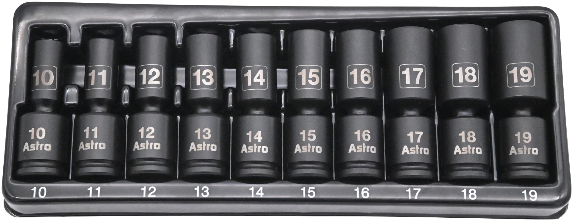 3/8″ Drive Mid-Length Pinless Universal Impact Sockets – Metric Secondary image