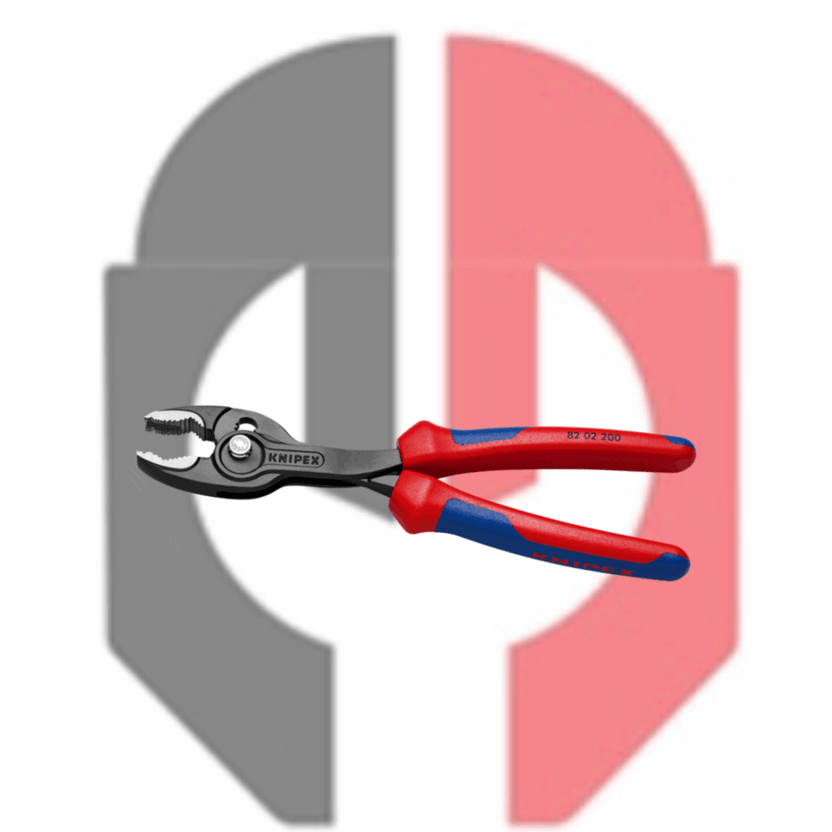 KNIPEX 82 02 200 TWINGRIP SLIP JOINT PLIERS MULTI COMPONENT HANDLES Main image