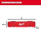 PREORDER: Milwaukee Tool 3/8 Inch Drive Click Torque Wrench 20-100 ft-lbf