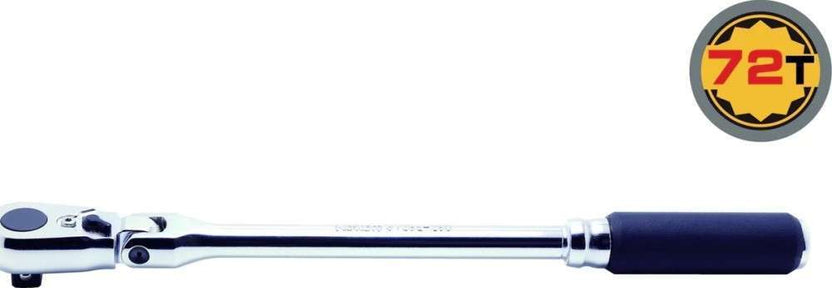 3/8 Sq. Dr. Ratchet Handle 72 teeth Flexible Head 280mm Z-series Main image