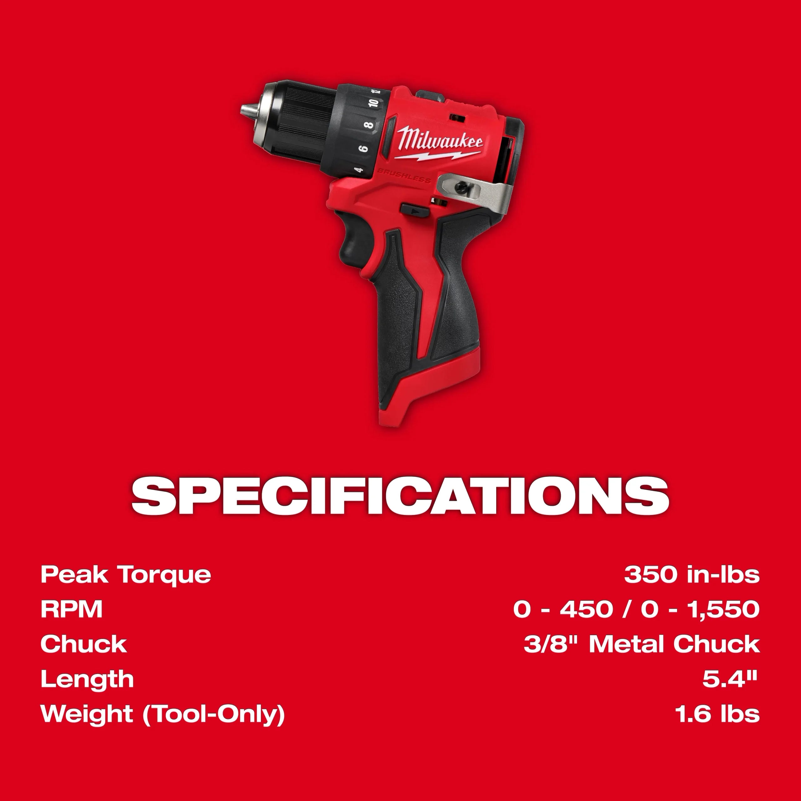Milwaukee Tool M12 Subcompact Brushless 2-Tool Combo Kit