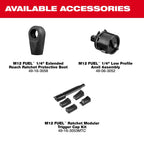 M12 FUEL™ 1/4" Extended Reach Ratchet
