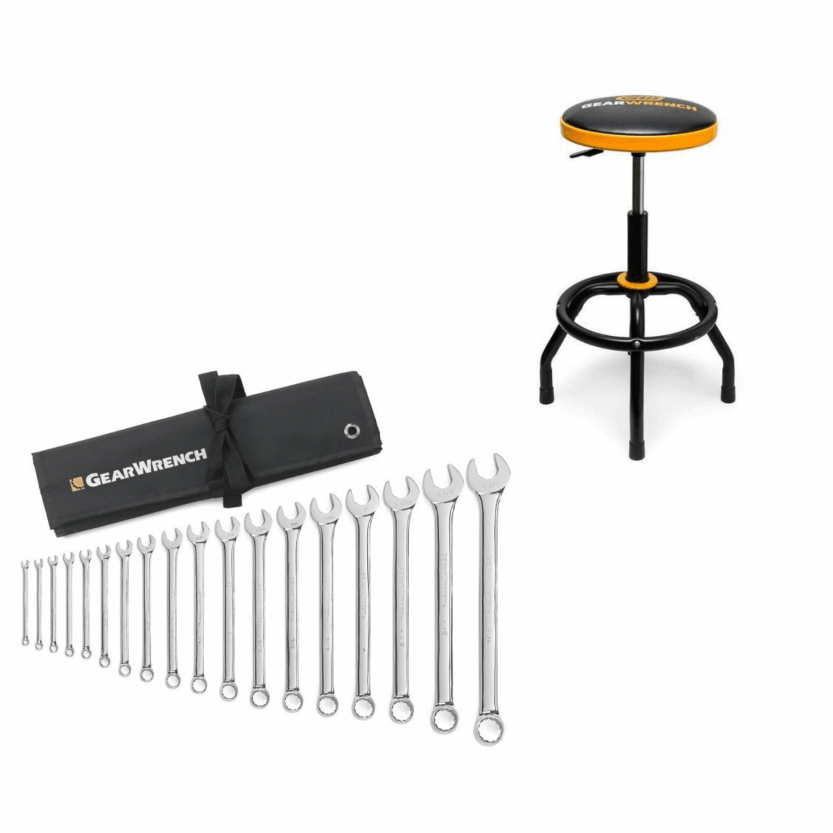 GearWrench Master Metric Wrenches & Stool Main image