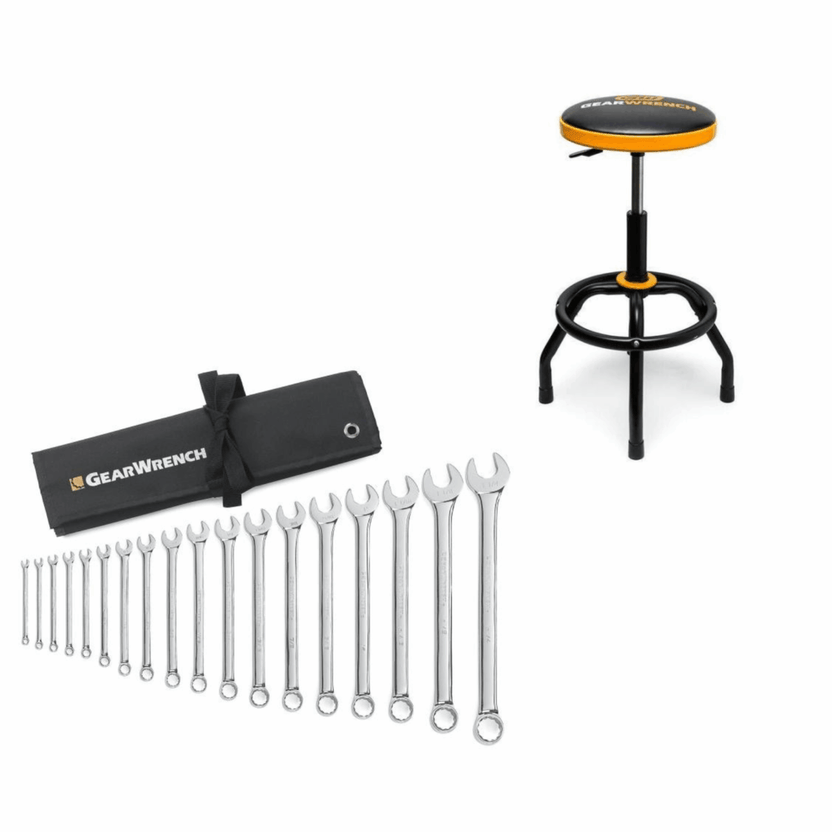 GearWrench Master Metric Wrenches & Stool Main image