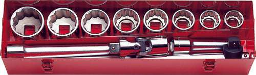 Ko-ken 8225M 1 Sq. Dr. 15 Piece 12-Point Metric Socket Set  32-80mm Main image