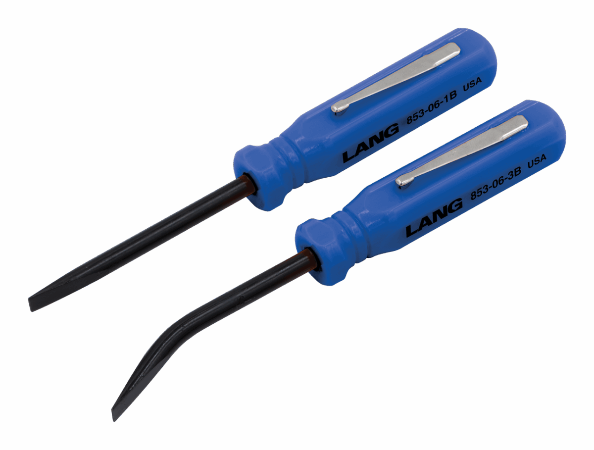 2-Pc. Mini Pocket Pry Bar Set Blue Main image