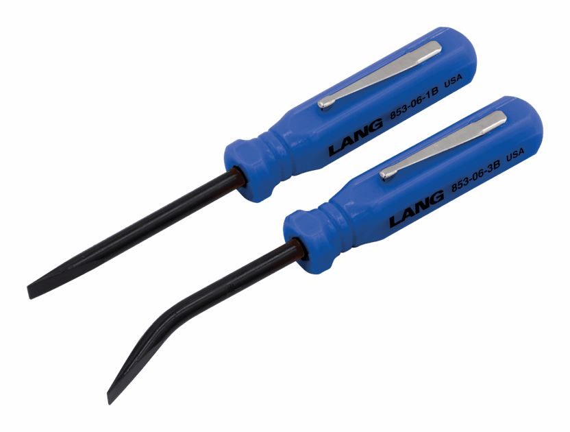 2-Pc. Mini Pocket Pry Bar Set Blue Main image