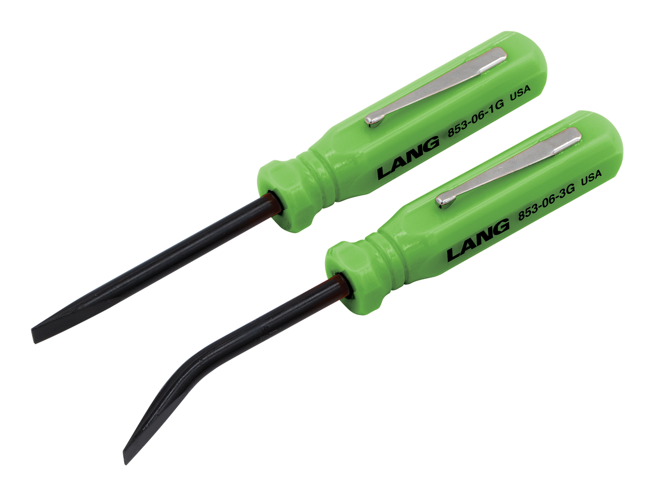 2-Pc. Mini Pocket Pry Bar Set Green