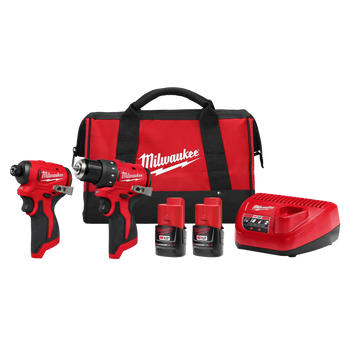 Milwaukee Tool M12 Subcompact Brushless 2-Tool Combo Kit