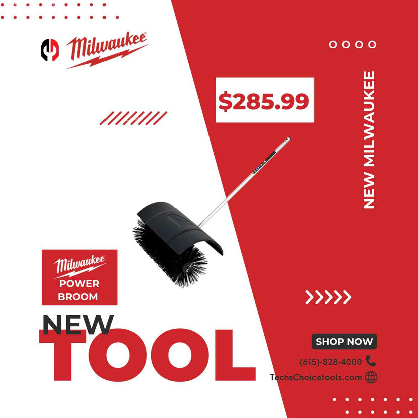 Milwaukee Quik-Lok Power Broom Main image