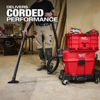 Milwaukee Tool M18 FUEL NEXUS 6 Gallon Wet/Dry Vacuum w/ PACKOUT Compatibility w/ FREE Batt