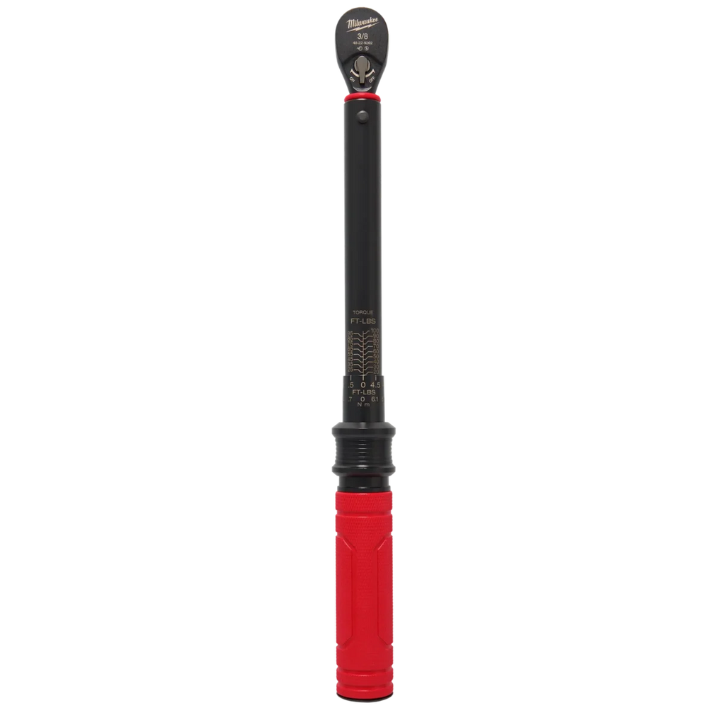 PREORDER: Milwaukee Tool 3/8 Inch Drive Click Torque Wrench 20-100 ft-lbf