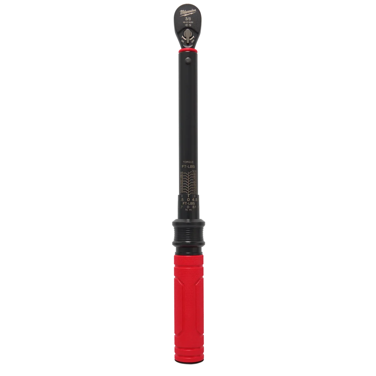 PREORDER: Milwaukee Tool 3/8 Inch Drive Click Torque Wrench 20-100 ft-lbf