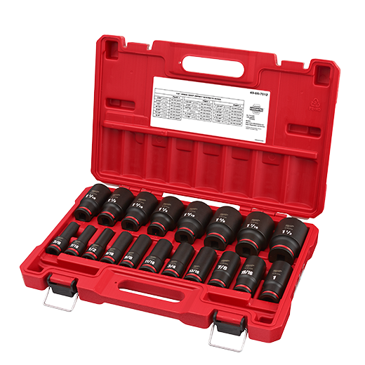 Milwaukee 1/2” Deep Impact Sockets