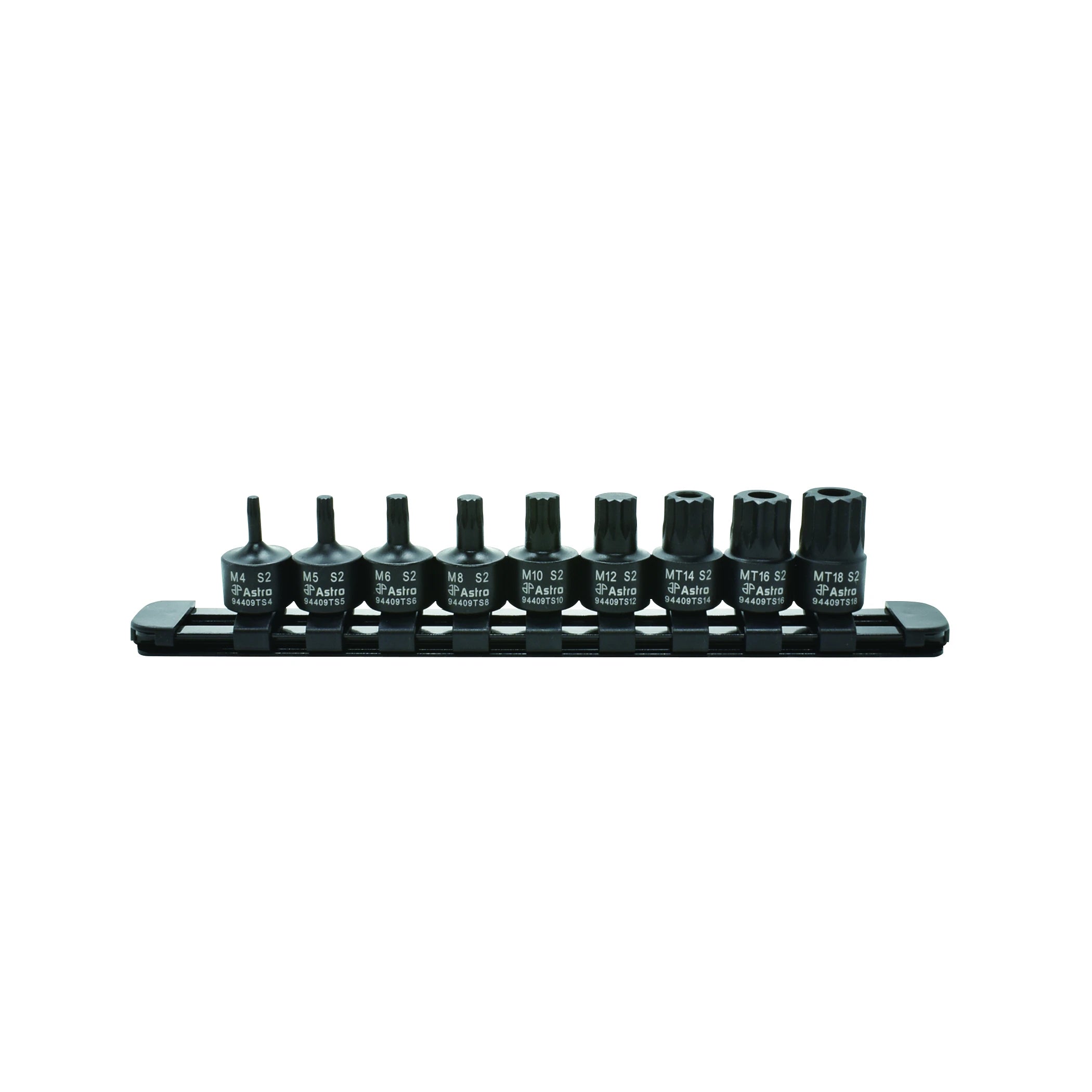 9-Piece 3/8″ Drive Nano Impact Triple Square Bit Sockets