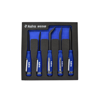 Astro Pneumatic Heavy Duty Striking Cap and Magnetic Pocket Pry Bar Set