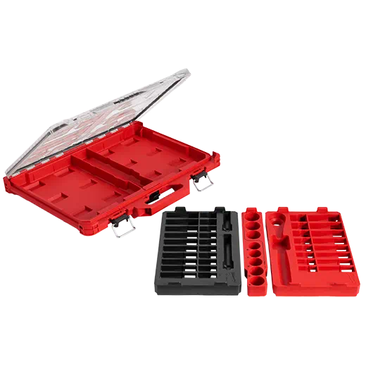47pc 1/2" Drive Ratchet & Socket Set with PACKOUT™ Low-Profile Organizer