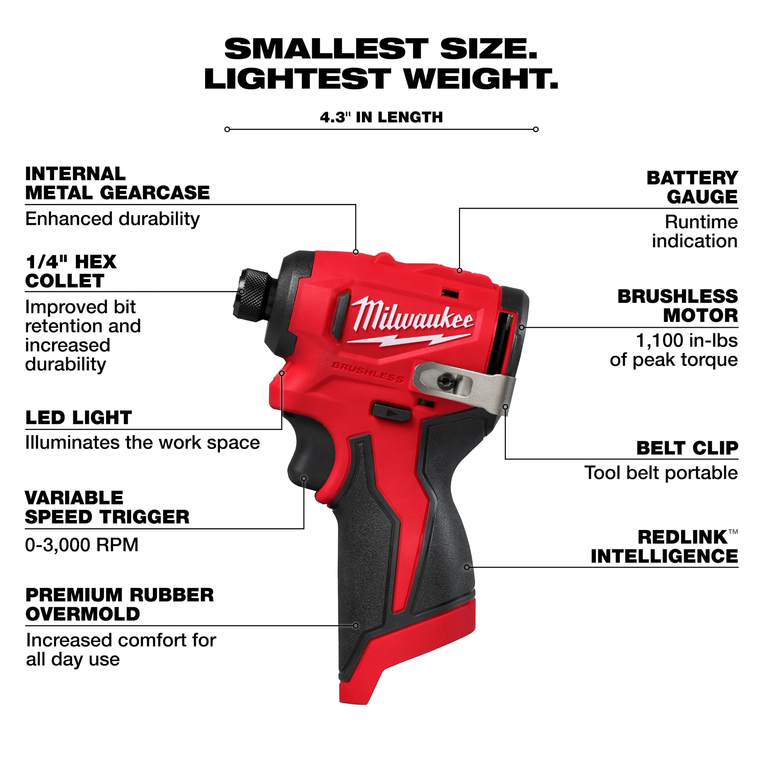 Milwaukee Tool M12 Subcompact Brushless 2-Tool Combo Kit