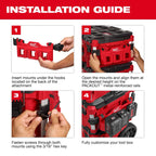 Milwaukee Tool PACKOUT Tool Box Tray Attachment