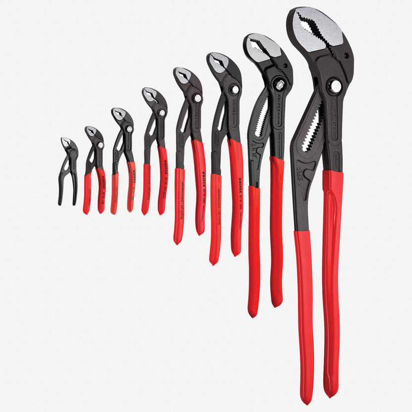 Knipex 8 Piece Cobra Set 4” Pliers- 22” Pliers Main image