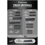 3/8″ Drive Mid-Length Pinless Universal Impact Sockets – Metric