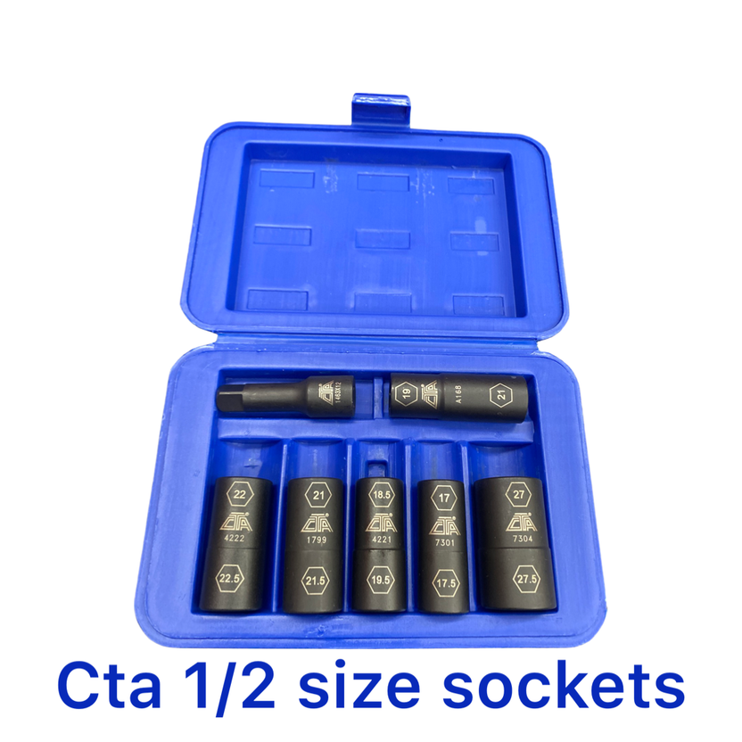 CTA 7PC. FLIP SOCKET SET 1/2 SIZE MASTER SET Main image