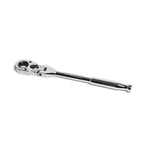 GripEdge | 1/4" Drive Standard Flex Head 7/16 Hex Low Profile Dual Action Driver Ratchet