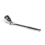 GripEdge | 1/4" Drive Standard Flex Head 7/16 Hex Low Profile Dual Action Driver Ratchet