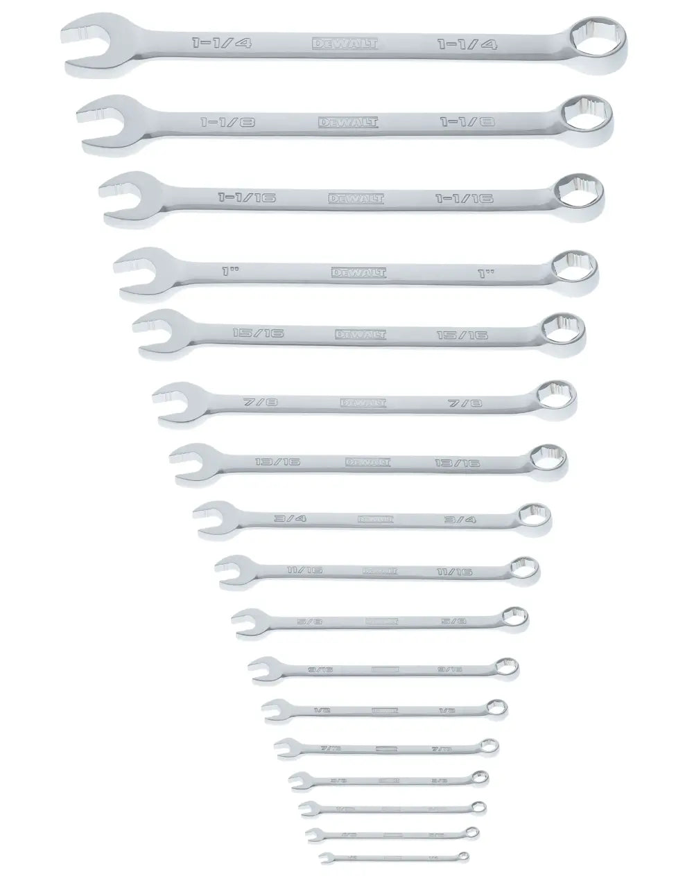 DeWalt TOUGHSERIES SAE Combination Wrench Set (17 Piece)