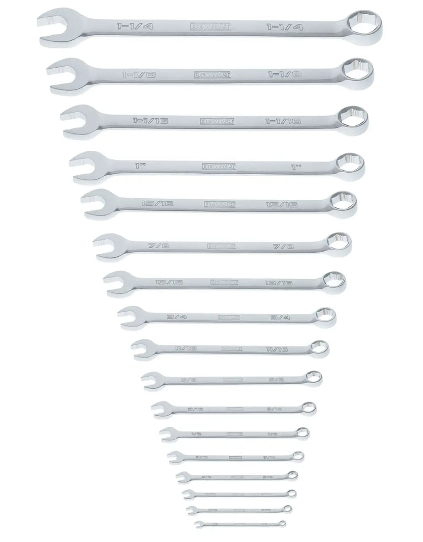 DeWalt TOUGHSERIES SAE Combination Wrench Set (17 Piece) Secondary image
