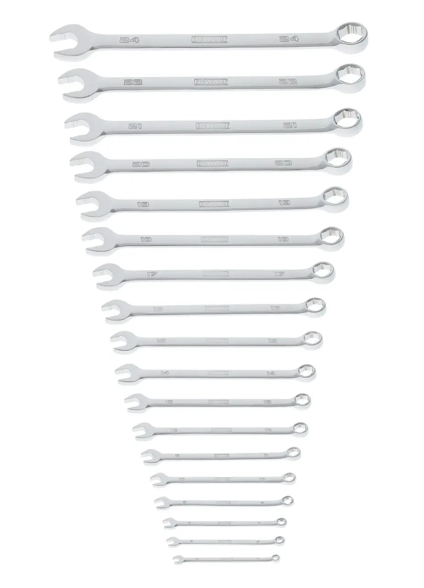 DeWalt TOUGHSERIES Metric Combination Wrench Set (18 Piece) Main image