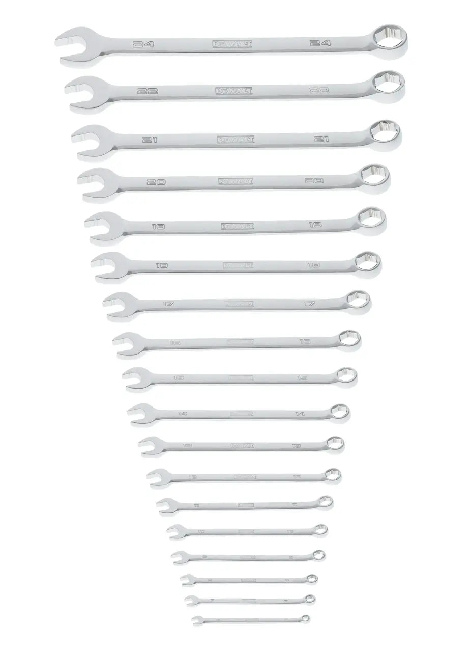 DeWalt TOUGHSERIES Metric Combination Wrench Set (18 Piece) Main image