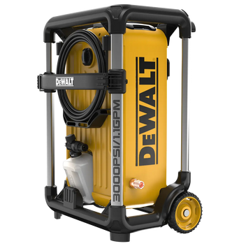 DeWalt 3000 Max PSI* 1.1 GPM 15 AMP Brushless Jobsite Electric Cold Water Pressure Washer w/ FREE 12 in. Rotating Driveway and Sidewalk Surface Cleaner Pressure Washer Attachment