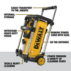 DeWalt 3000 Max PSI* 1.1 GPM 15 AMP Brushless Jobsite Electric Cold Water Pressure Washer w/ FREE 12 in. Rotating Driveway and Sidewalk Surface Cleaner Pressure Washer Attachment