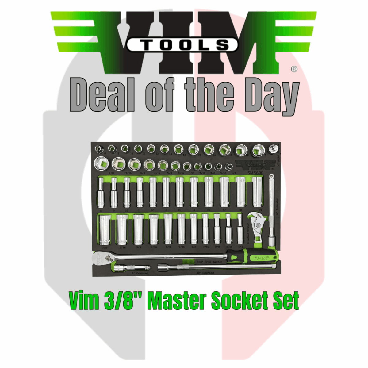 VIM 3/8” Master Socket Set