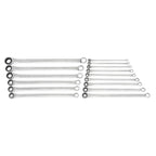 GEARWRENCH 15 Piece 72-Tooth 12 Point XL GearBox Double Box Ratcheting Metric Wrench Set