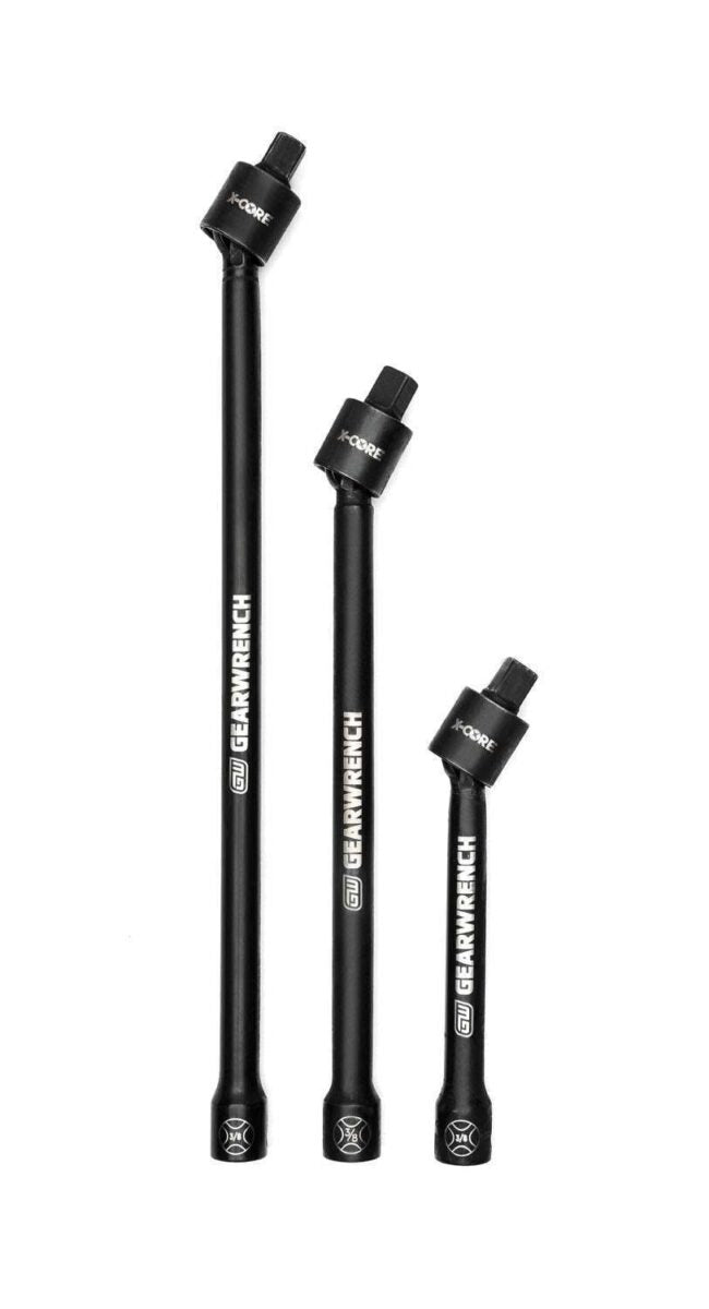 3 Pc. 3/8" Drive Pinless Universal-Joint Extension Main image