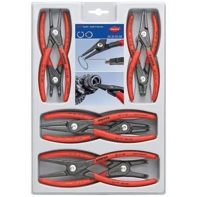 Knipex 8-Piece Precision Circlip Pliers Set Main image