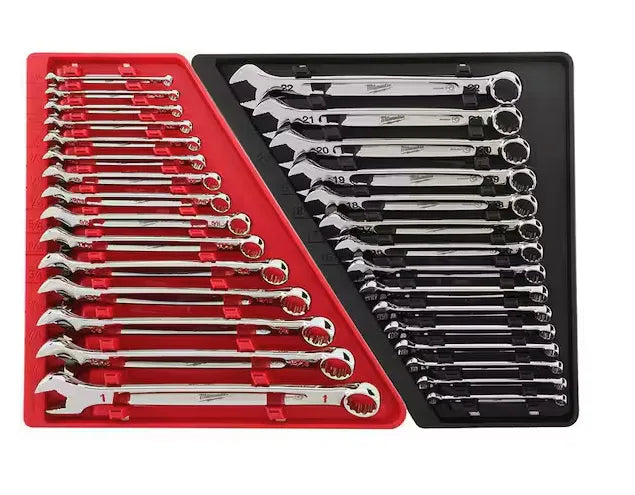 Milwaukee Tool Milwaukee Tool 30pc Combination Wrench Set -12 Point Metric/SAE Main image