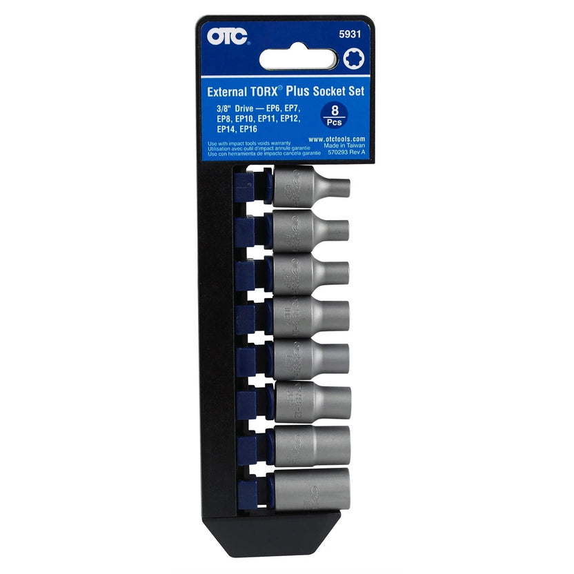 External Torx PLUS Socket Set, 8-Piece Main image