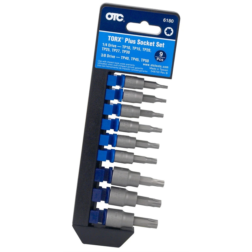 9 Piece Torx Plus Bit Socket Set Main image